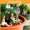 Garden Resin Fairy Figurine Set With Sculpting And Polishing For Home Decor Gift