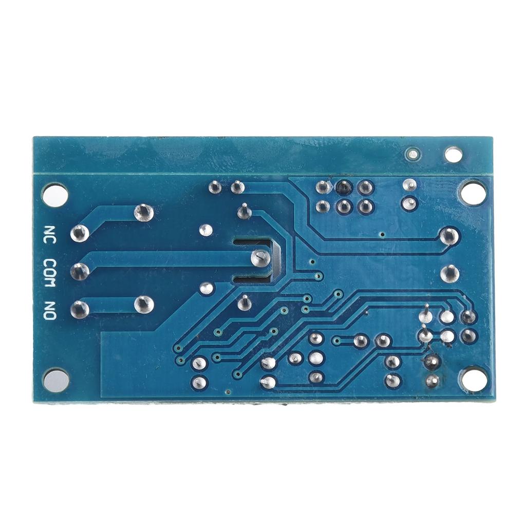 DC 12V Time Delay Relay With Adjustable Timing Range 0.1s To 1 Hour For Power Protection And Load Switching Control