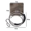 Anti-rust Stainless Steel Hair Dryer Holder Hair Dryer Rack Stand Rack Shelf Bathroom Accessories Toilet Bathroom Supplies