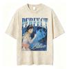 Anime Perfect Blue Mima Kirigoe Vintage Washed TShirt Men Women Clothing Fashion Aesthetic Short Sleeve Oversized T Shirts Tops