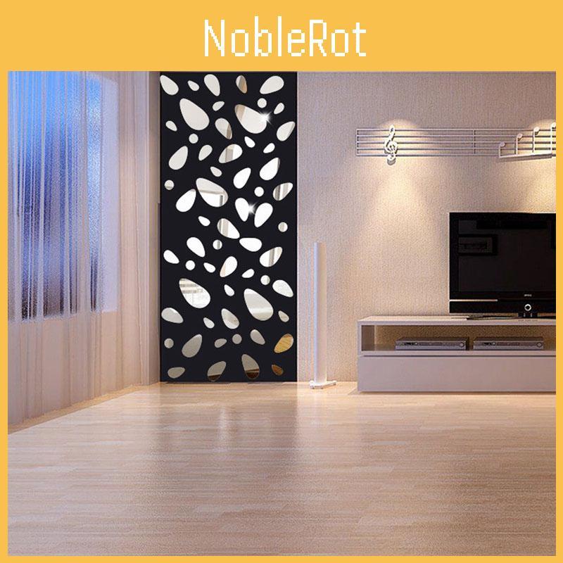 Premium 3d Mirror Vinyl Wall Sticker Decal For Stunning Home Art And Decor