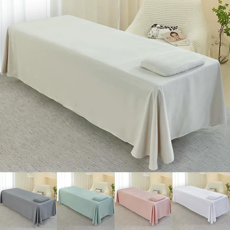 120x230cm for Beauty Salon Skin-Friendly Massage Table Cover Comfortable with Hole Solid Color Bed Cover Massage Table Sheet