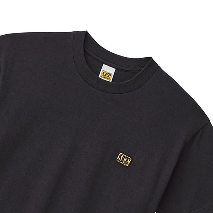 G.T.HAWKINS T-Shirt Embroidered Logo New Black