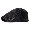 Adjustable Corduroy Flat Cap British Style Driving Cap Vintage Gatsby Beret Cap  Driving Use