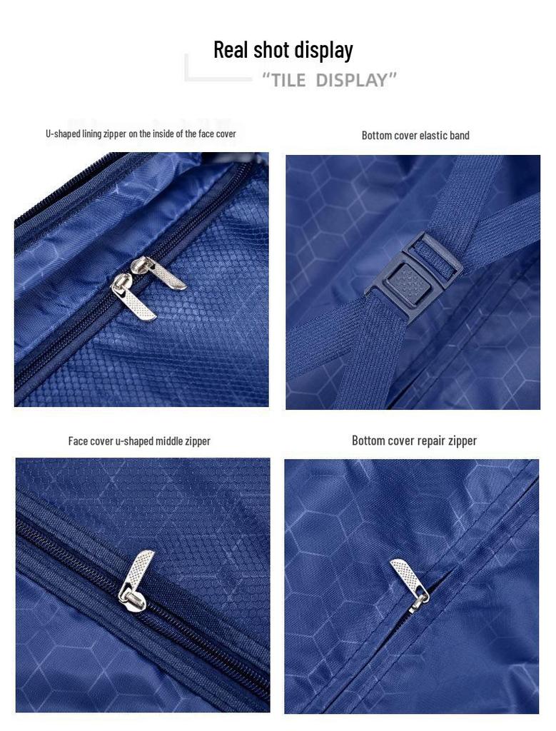 Large Capacity Lightweight Suitcase with Combination Lock & Silent Wheels, ABS+PC Material, All-Aluminum Drawbar for Simple Travel