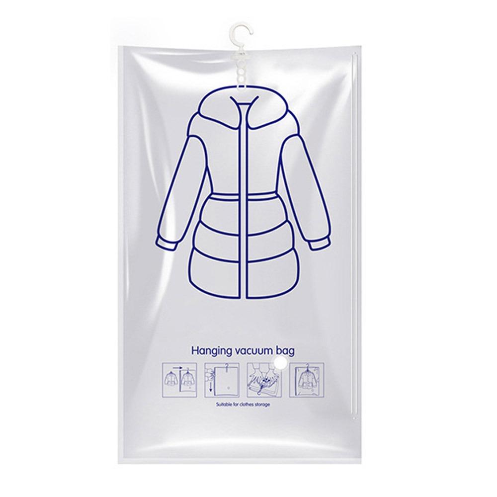 

Вешалка для крючков, вакуумный компрессионный мешок, прозрачная одежда, пылезащитный чехол для одежды 70*120cm