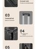 Trendy Large Capacity Retro Suitcase with Universal Wheels, Combination Lock for Men, Women, and Students