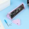 Diy 22.5W Battery Charger Power Bank Case Transparent Pd Quick Charging Case 18650 Battery Case With Led Light