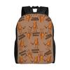 Arten von italienischem Brainrot Meme Klassischer Rucksack Outdoor High School Reise Handgezeichneter Tagesrucksack Herren Damen Laptop Umhängetasche