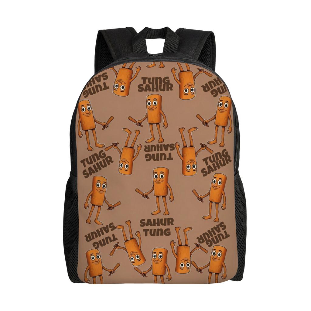 Arten von italienischem Brainrot Meme Klassischer Rucksack Outdoor High School Reise Handgezeichneter Tagesrucksack Herren Damen Laptop Umhängetasche