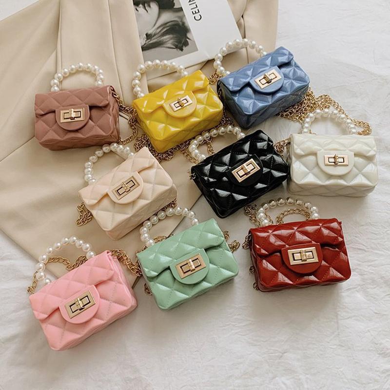 Cross-Border Super  Jelly Portable Mini Children'S Cute Small Shoulder Bag