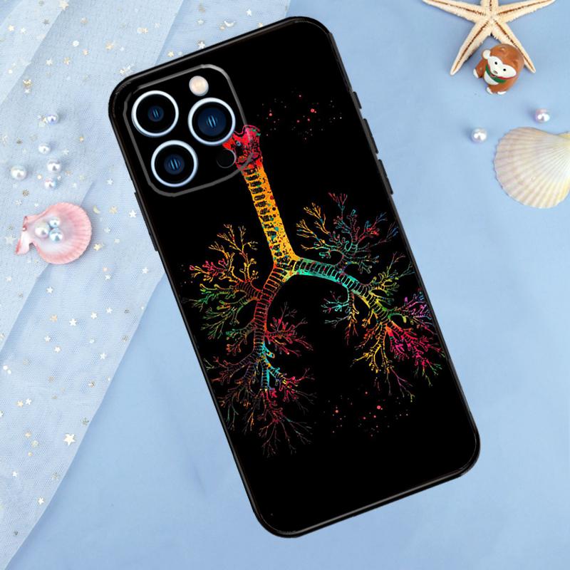 

Human Heart Brain Lungs Case For iPhone 17 Pro Max16 15 14 13 11 12 Pro Max Plus 12 13 Mini 16e 17 Air Back Cover iPhone 17