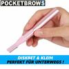 POCKETBROWS Augenbrauentrimmer Augenbrauen Trimmer Epilierer Gesicht Rasierer
