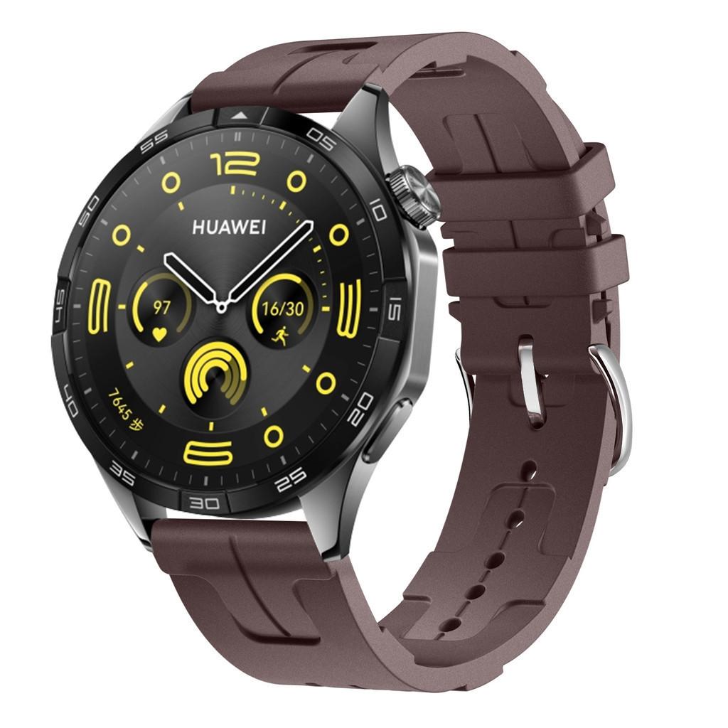 Bracelet de montre en silicone pour Huawei Watch GT 4 GT4 Bracelet de remplacement GT2 Pro GT3 Pro 46 mm GT 2e Bracelet de montre