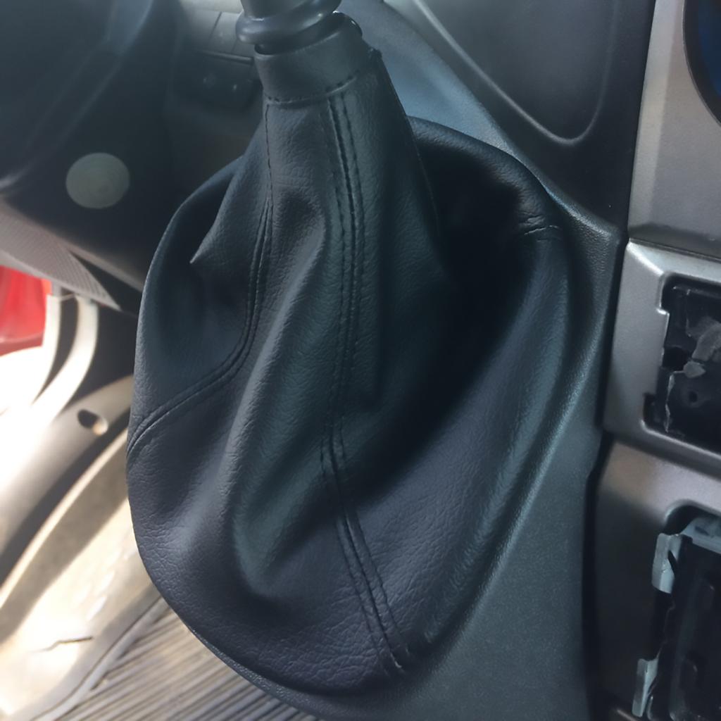5801265777 LHD Manual Gear Shift Boot Gaiter For Iveco Daily IV 2006 2007 2008 2009 2010 2011 PU Leather Gear Stick Cover with Plastic Frame