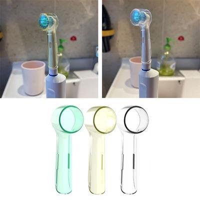 4Pcs Transparent Electric Toothbrush Cover Portable Toothbrush Protective Cap for Oral B Travel