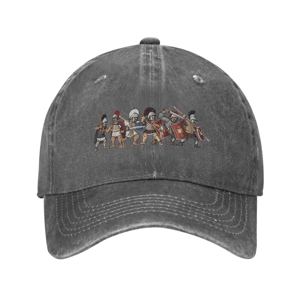 Roman Legion Soldiers Centurions Of The Empire Baseball Cap Unstructured Unisex Distressed Denim Snapback Hat Outdoor Adjustable