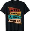 Colorful Shuttlecock  Birdie Badminton Player Sports Lover TShirt Cotton Men Clothing Tops Graphic T Shirts Camisetas