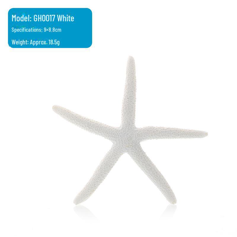 Aquarium-Dekor: Kleine Harzornamente für die Aquariengestaltung, Korallen- und Seestern-Designs.