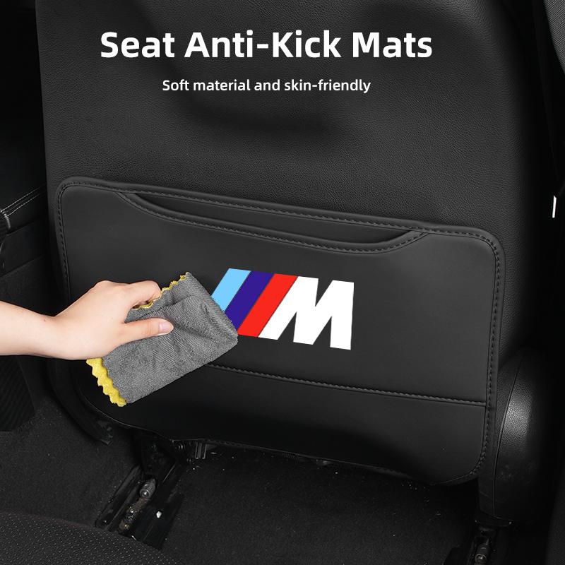 Novo 2025 Protetor Anti-Chute para Encosto de Banco de Carro Tapete Protetor Anti-Arranhão Infantil para BMW M Sport M1 M3 M4 M5 M6 E46 E90 E60 F10 F30 E39 E3