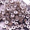 NEW 50pcs 8mm Czech Crystai Rhinestone Glass Round Loose Spacer Beads for Jewelry Making DIY Bracelet Necklace