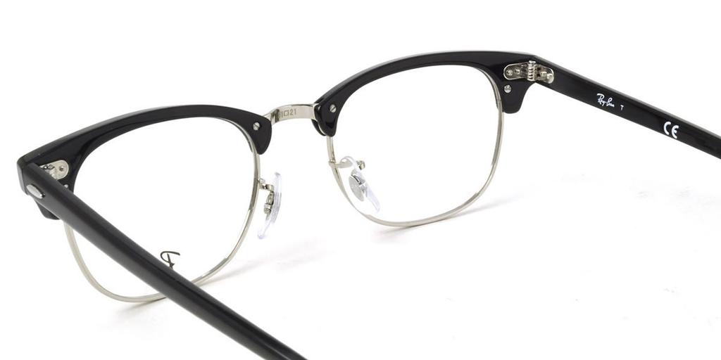 Authorized RX5154 2000 51 size eyeglass frame and blue light blocking lenses UV super clear [Ray-Ban] Retailer (non-prescription, protection,