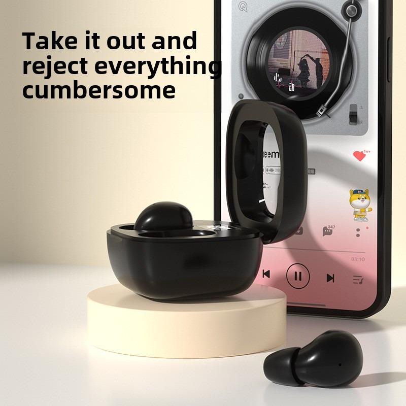 Cross-border new SK19 private model mini wireless in-ear Bluetooth headphones ultra long endurance noise reduction sleep