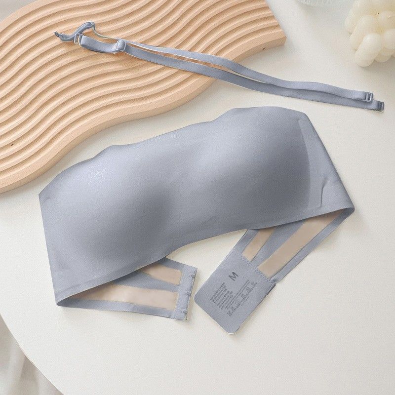 Bandeau Bras Inner Tops For Women's Underwear Soft Breathable Trackless Push Up Bras For Girls Lingerie Backless