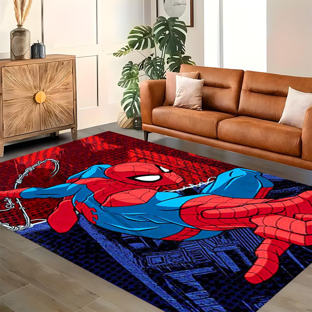 Spider-man In Action for Living Room rug, Bedroom, Study Room, Hallway Decoration, Perfect for Home Decoration or Holiday Gifts