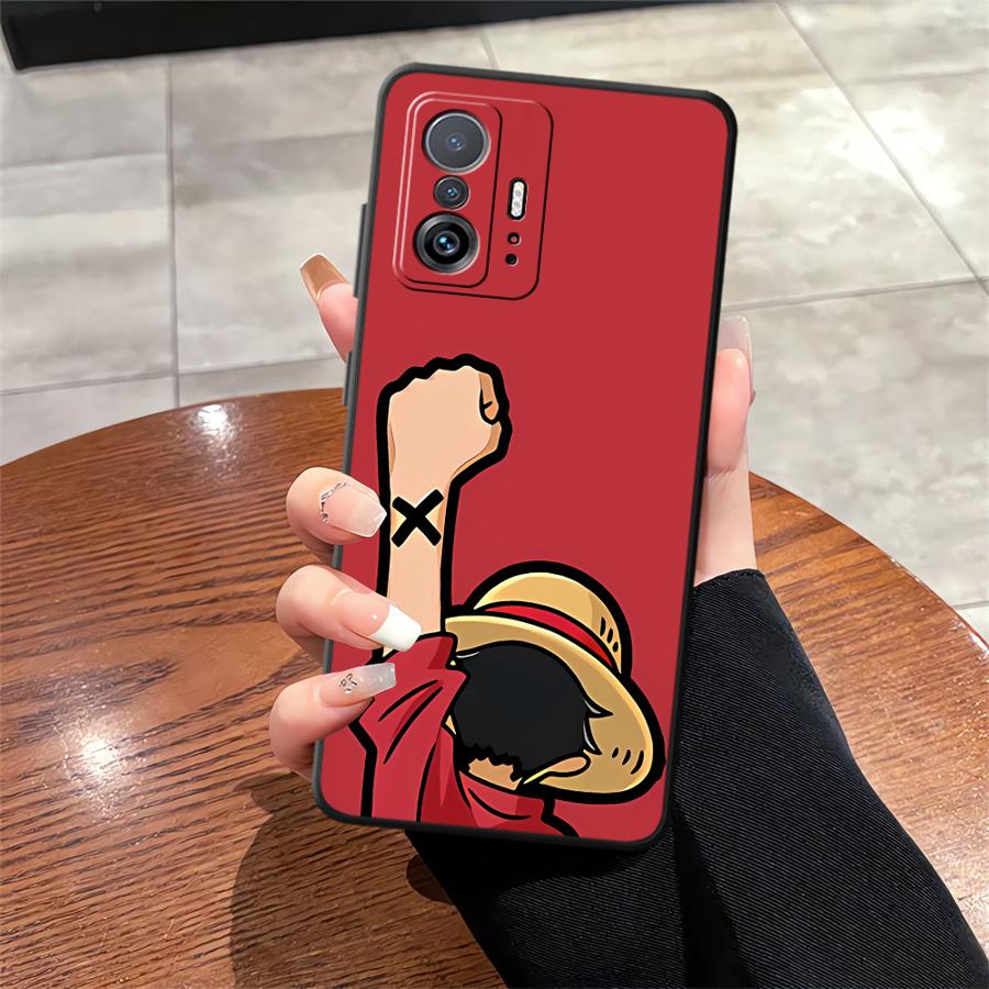 

Case for Xiaomi Mi 11T 14 Pro 9 CC9Pro 13 10T 9T 10 11 13 Lite Phone Cover Ones Pieces Luffys Zoros Cartoon Xiaomi Mi Note 10