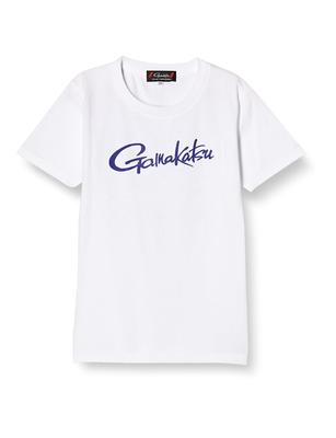 Gamakatsu GM3576 Bílé dětské tričko 130 (psací logo)