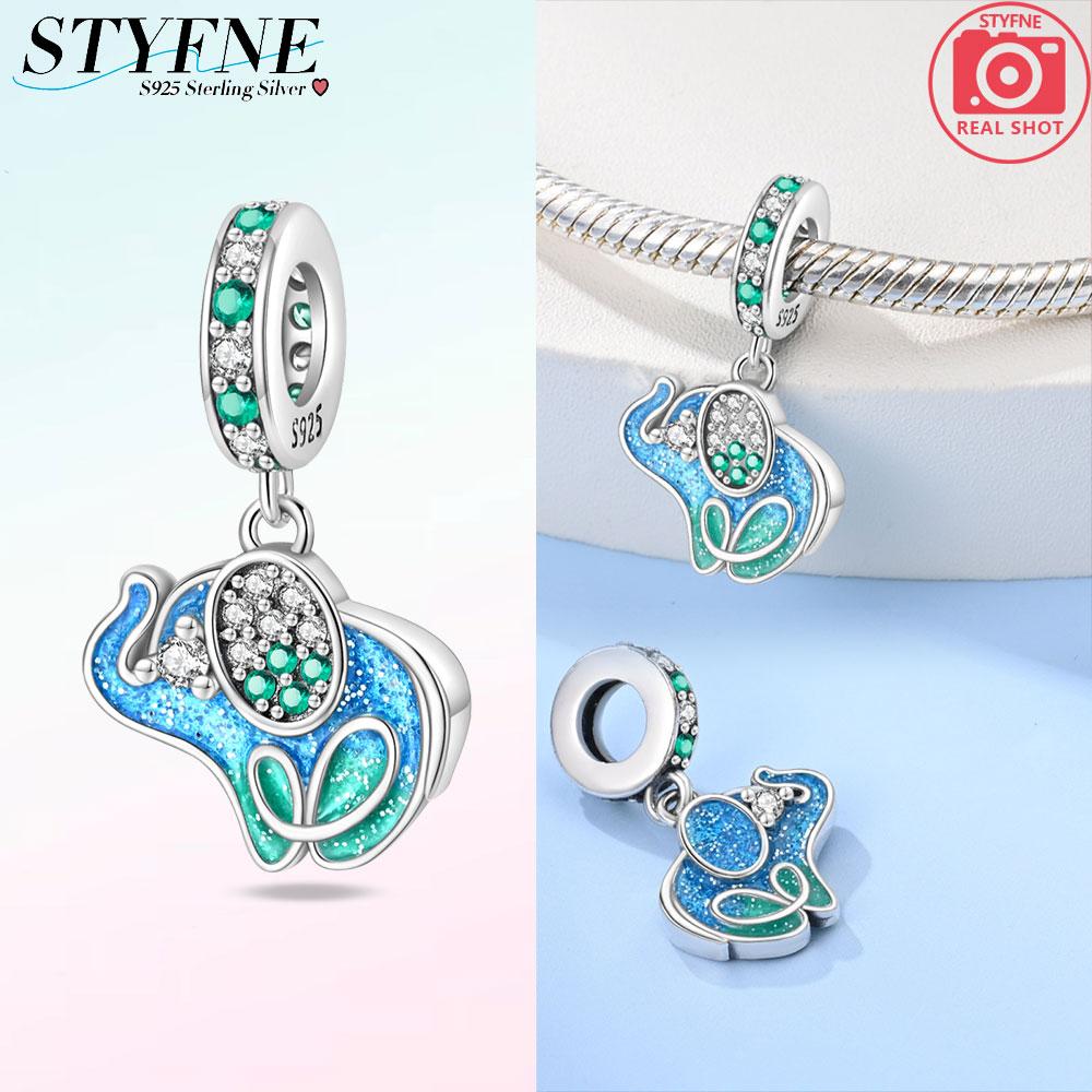 Original Copper Bracelet Women Jewelry Diy Anniversary Gift Charms Beads Dreamy Blue Ocean Stars Bear Chameleon Beads