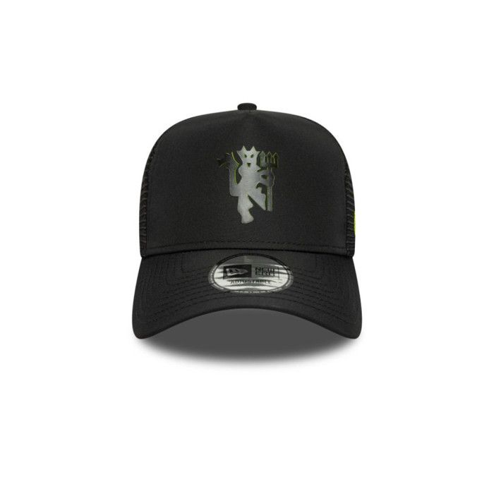 Casquette HD Keyline Trucker Manchester United New Era noir
