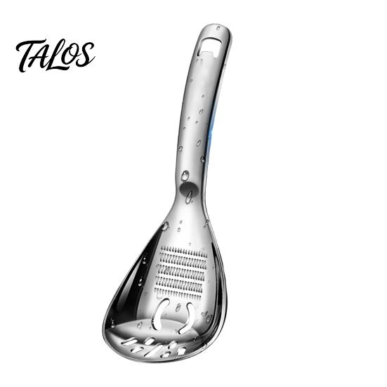 Durable Metal Kitchenware for Home Cooking 5-in-1 Stainless Steel Spoon, Multifunctional Kitchen Efficient Food Preparation Tool Tools Potato