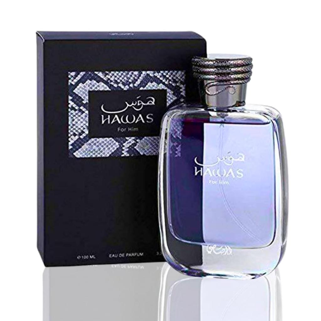 Hawas Ice For Him Hawas Cologne Pro Muže EDP Dlouhotrvající Eau De Parfum Svěží, Mužná Vůně, 100ml
