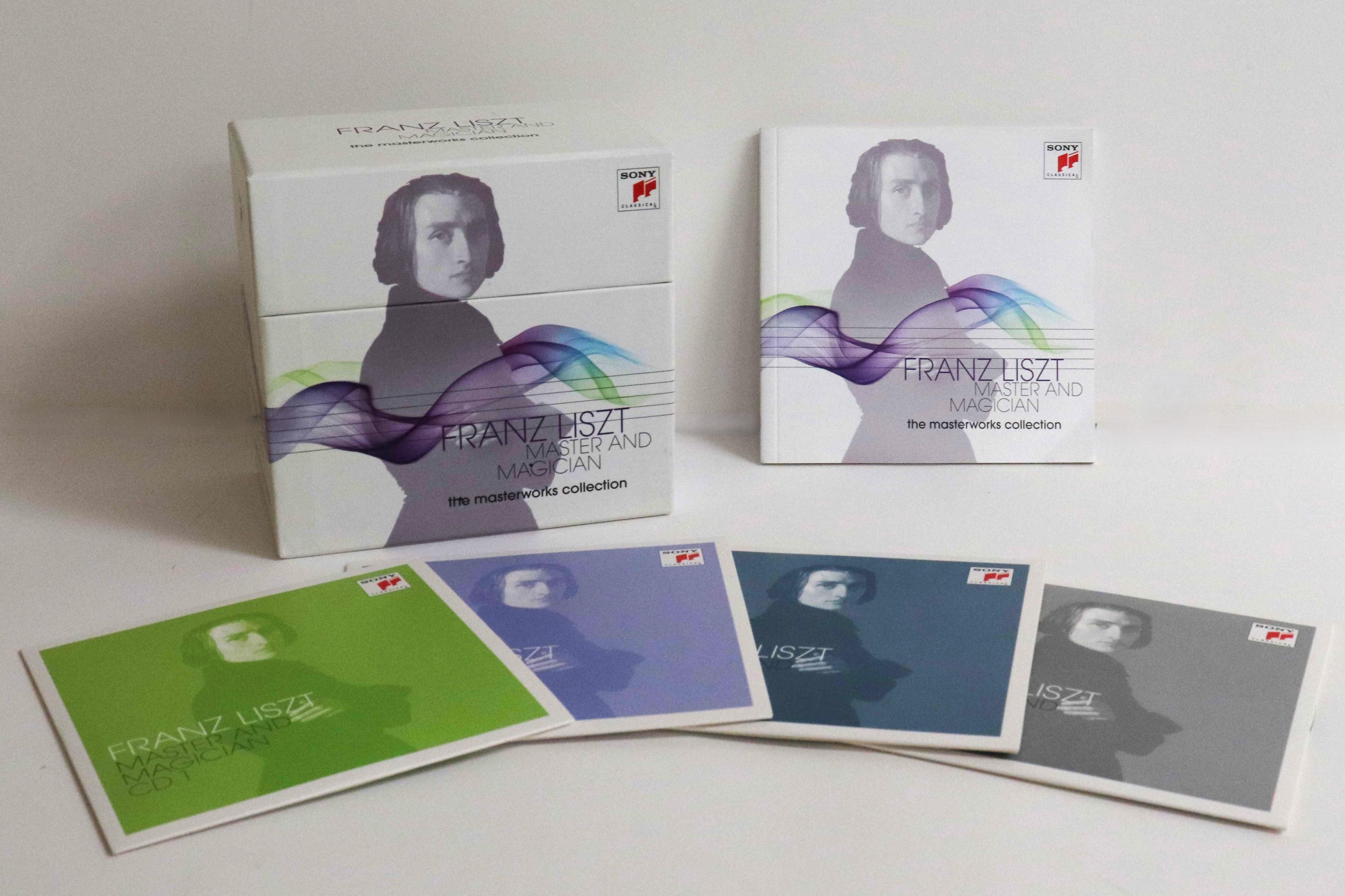 

CD FRANZ LISZT - Franz Liszt Master And Magician - T 88697755422 SONY CLASSICAL 2011 UK Classical Used