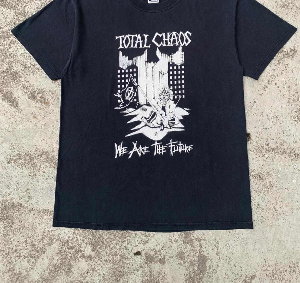 Vintage 90s Total Chaos We Are The Future Tshirt S