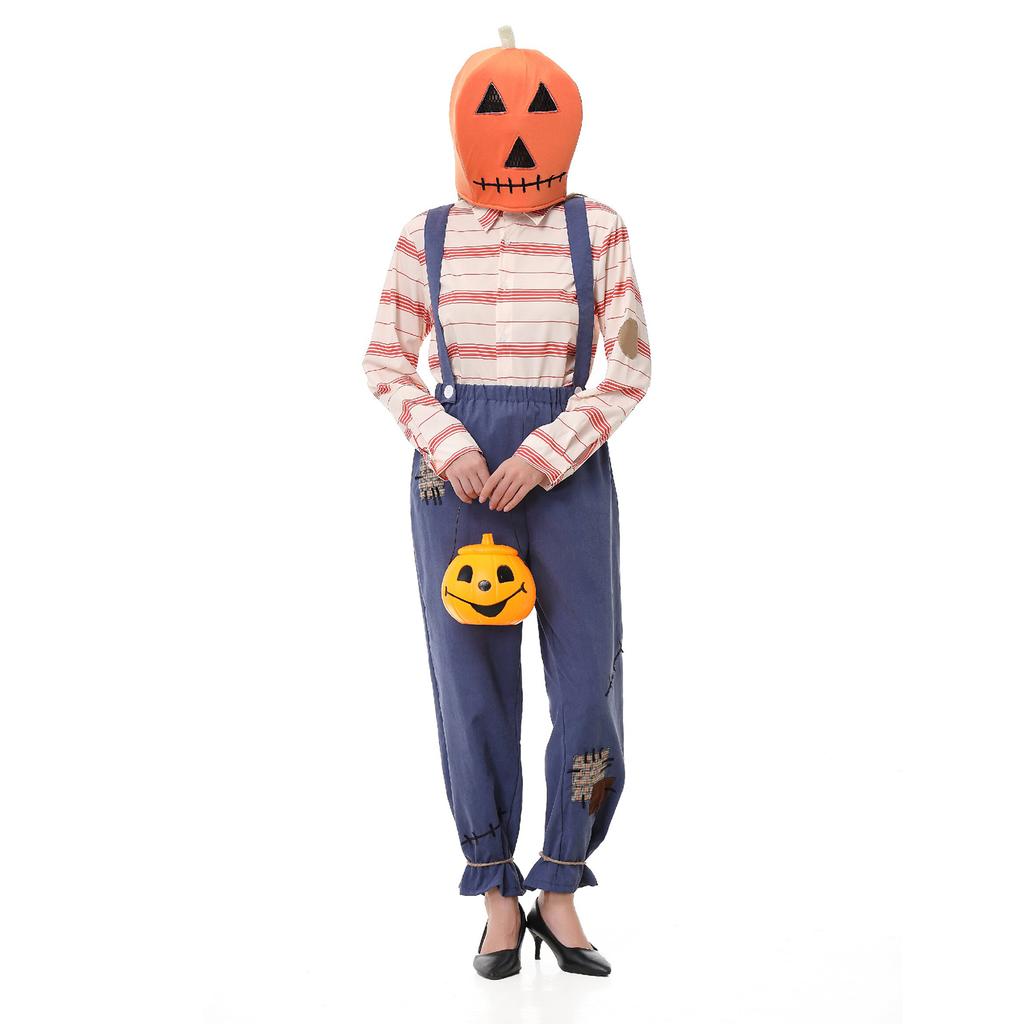 Family Halloween Pumpkin Costume Matching Set for Parent-Child Party