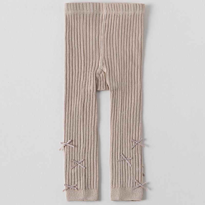 Baumwoll-Tights mit hoher Elastizität für Mädchen - Frühjahrs- & Herbst-Leggings für Säuglinge, Kleinkinder & Kinder