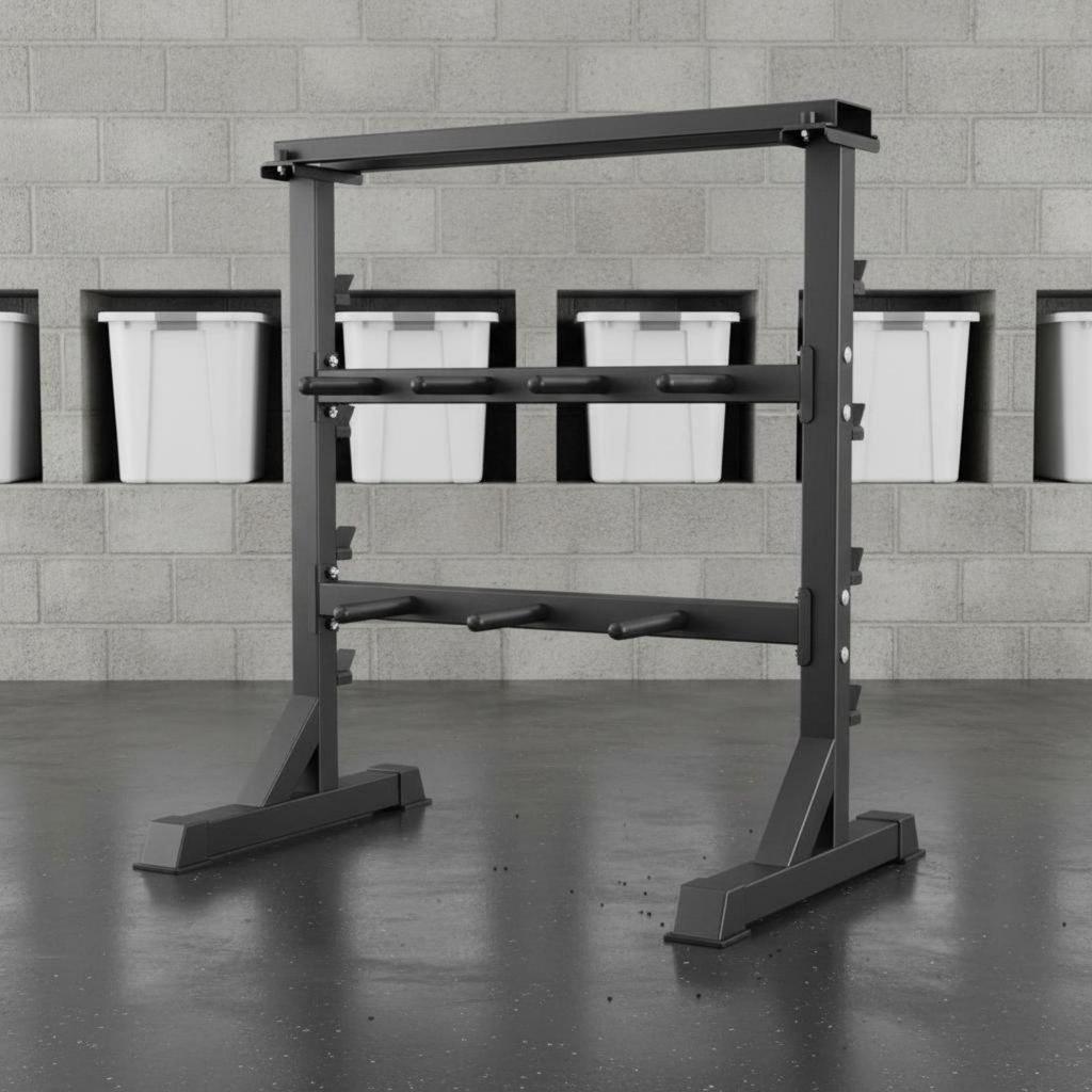 Dumbbell Storage Rack Saving Unrestricted Weight Large Capacity
