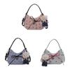 None Small Pc Shoulder Bag For Women With Zipper Closure And Cute Bow Design For Daily Use