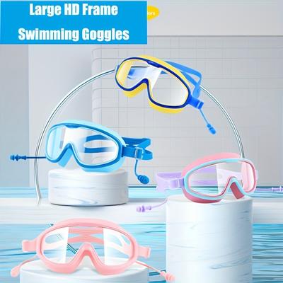 Large Frame Swimming Goggles Suitable for Summer Swimming Pool Beach Surfing Diving