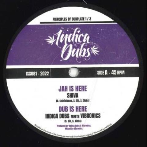 

10inch Record INDICA DUBS, VIBRONICS, SHIVA / VAN - Jah Is Here; Dub Is Here / Jet Stre ISS081 Indica Dubs UK 2022 UK Reggae, Ska & Dub