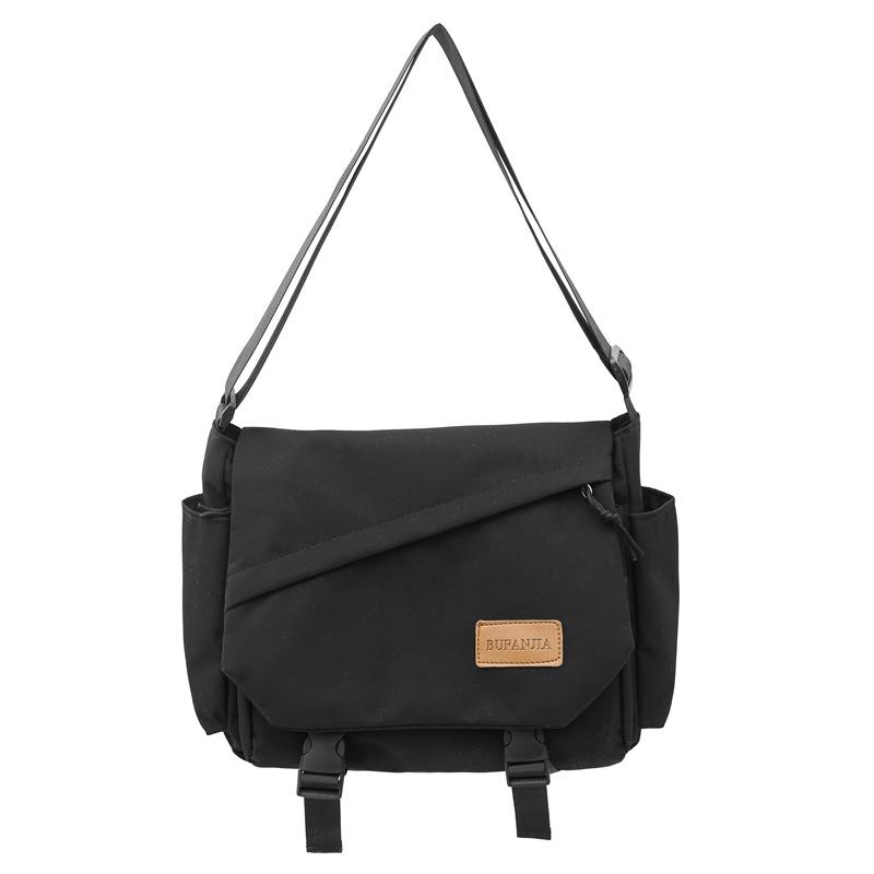 Tooling Messenger Bag Women'S Leisure Trendy Brand Large Capacity Student Sports Backpack Boys Canvas Messenger Bag Single Shoulder