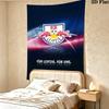 RB Leipzig Wall Tapestry Aesthetic Wall Hanging Printed Fabric Blanket Decorative Tapestries for Bedroom Living Room Home Decor