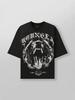 Youngla Men's Trendy Loose-Fit Breathable Sports T-Shirt - Wrinkle-Resistant & High Elasticity