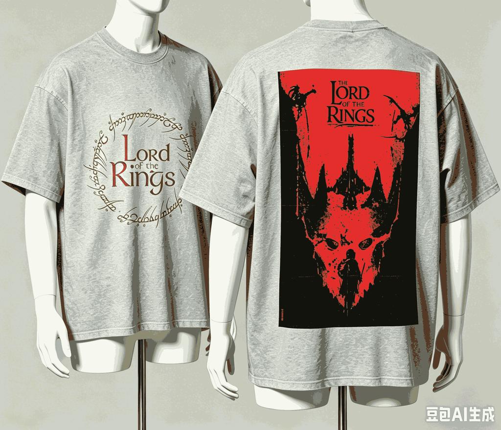 The Lord Of The Rings For Fan Gift Tshirt Unisex Unisex Harajuku Oversized Unisex Short Sleeve Streetwear High Quality Couples Soft
