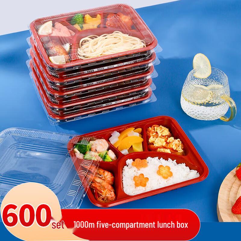 SHUANG YU Disposable Meal Prep Containers & Cutlery Sets