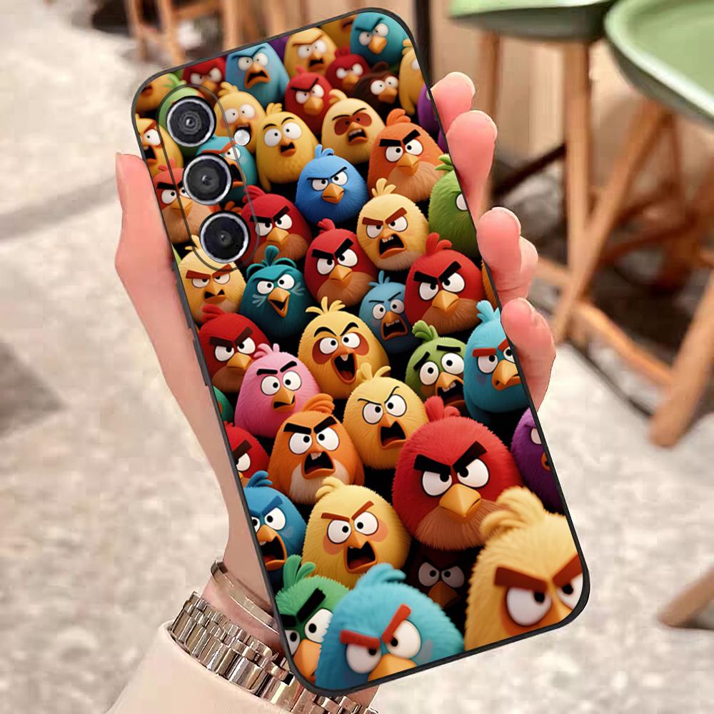 GAME A-Angry Bird Phone Case For Samsung S26 S25 Edge S24 S23 S22 S21 S20 Ultra Plus Fe Galaxy Silicon Cover