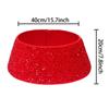 Retro Christmas Tree Skirts Sequin Xmas Tree Skirt Christmas Tree Surround Base  Festival